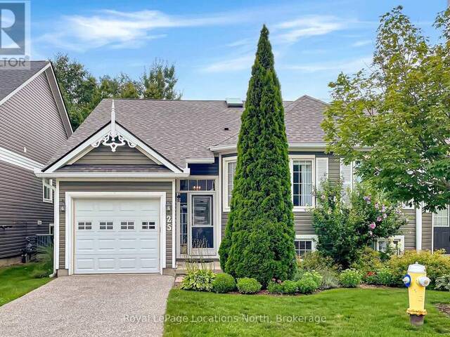 25 GREEN BRIAR DRIVE Collingwood Ontario, L9Y 5H9 - 4 Bedrooms Condo For Sale