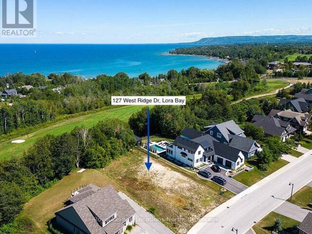 127 WEST RIDGE DRIVE Thornbury Ontario, N0H 2P0 - Waterfront Land For Sale