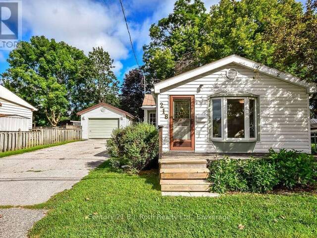 218 JAMES STREET E Orillia Ontario, L3V 1L9 - 2 Bedrooms Home For Sale
