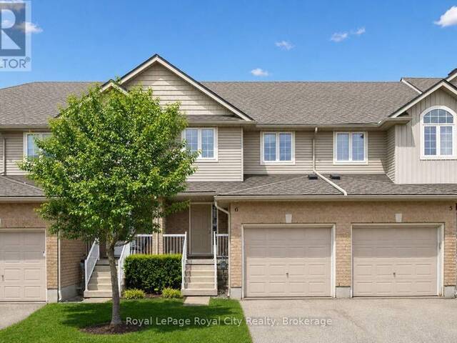 6 - 361 ARKELL ROAD Guelph Ontario, N1L 1E5 - 3 Bedrooms Condo For Sale