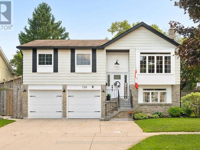 158 AUTUMN HILL CRESCENT Kitchener Ontario, N2N 1K8 - 4 Bedrooms Home For Sale