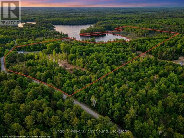 185 LOCH ERNE ROAD McDougall Ontario, P2A 2W7 - Waterfront Land For Sale