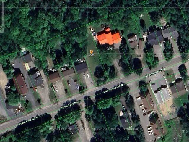 224 TOWNLINE ROAD W Huntsville Ontario, P1H 1S7 - Vacant Land For Sale