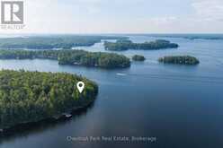 WEST SIDE OF ISLAND M81 - PINE ISLAND | Muskoka Lakes Ontario | Slide Image One
