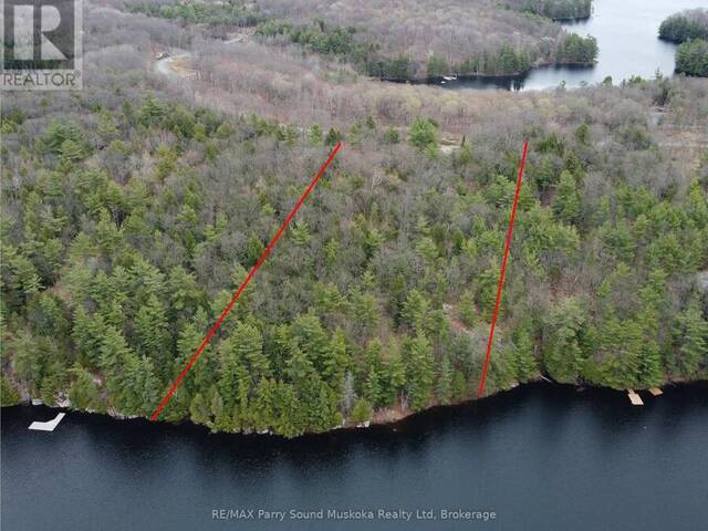 4 WEE GEE WA ROAD Seguin Ontario, P2A 0B2 - Waterfront Land For Sale