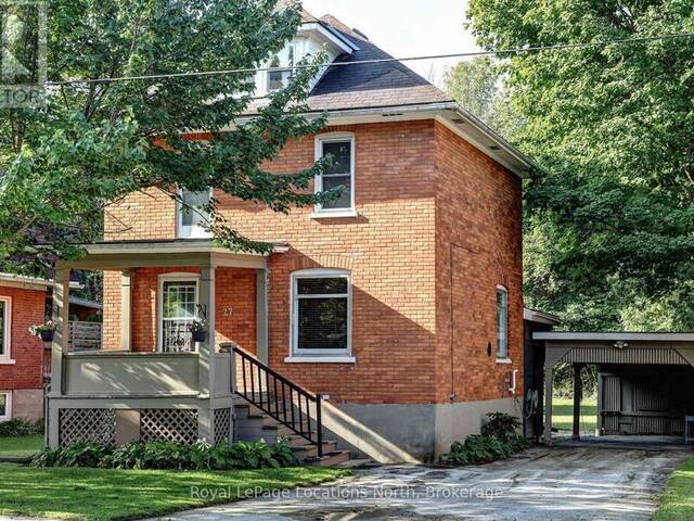 27 EDWIN STREET E Meaford Ontario, N4L 1C4 - 3 Bedrooms Home For Sale