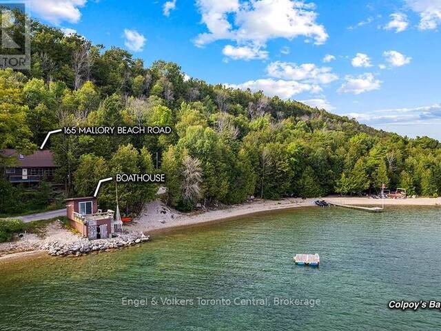 165 MALLORY BEACH ROAD Georgian Bluffs Ontario, N0H 2T0 - 2 Bedrooms Waterfront Home For sale