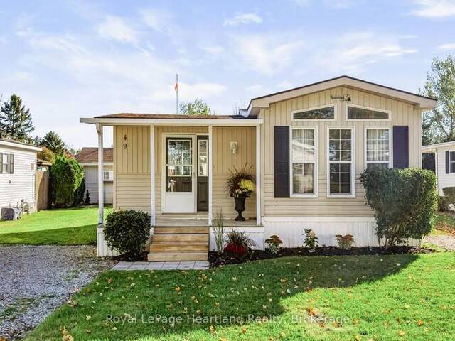 49 - 77307 BLUEWATER HIGHWAY Bayfield Ontario, N0M 1G0 - 1 Bedroom Home For Sale