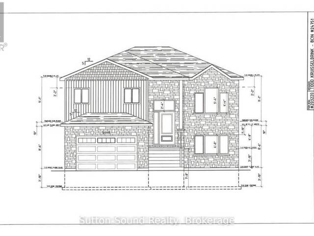 2288 8TH AVENUE E Owen Sound Ontario, N4K 6X1 - 3 Bedrooms Home For Sale