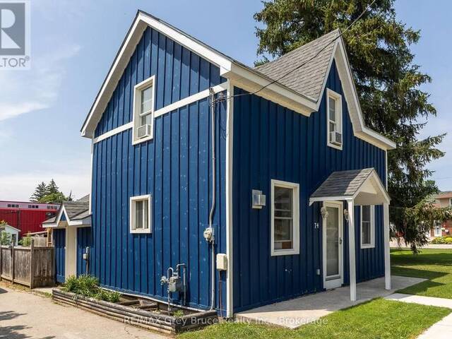 74 YONGE STREET S Tara Ontario, N0H 2N0 - 2 Bedrooms Home For Sale