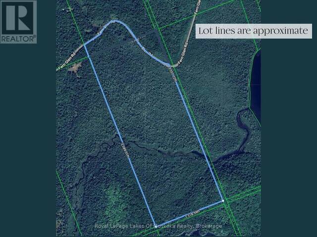 0 FERN GLEN ROAD McMurrich/Monteith Ontario, P0A 1Y0 - Vacant Land For Sale