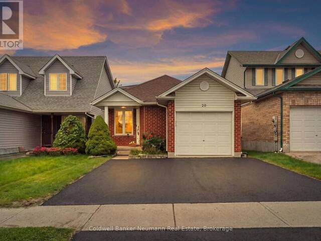 20 TRAILBROOK LANE Guelph Ontario, N1E 7B5 - 5 Bedrooms Home For Sale