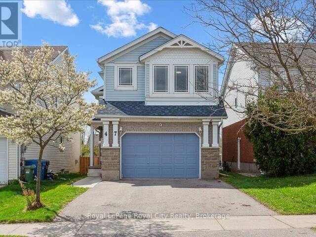 47 MCCURDY ROAD Guelph Ontario, N1G 4Z9 - 4 Bedrooms Home For Sale