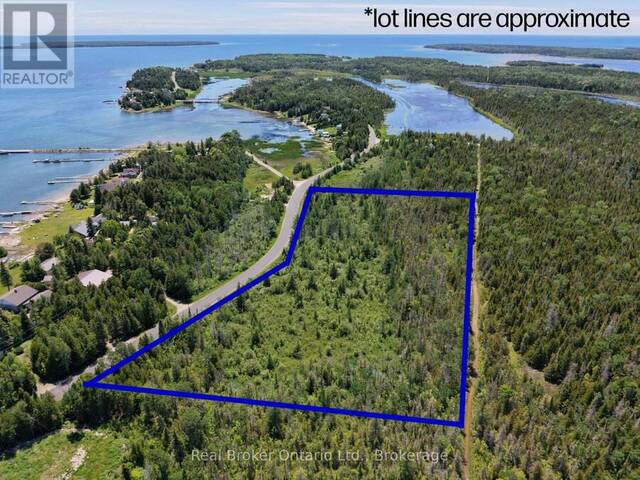 122 TAMARAC ROAD Lion's Head Ontario, N0H 1W0 - Waterfront Land For Sale