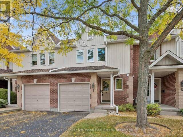 5 - 39 PTARMIGAN DRIVE Guelph Ontario, N1C 1E8 - 3 Bedrooms Condo For Sale