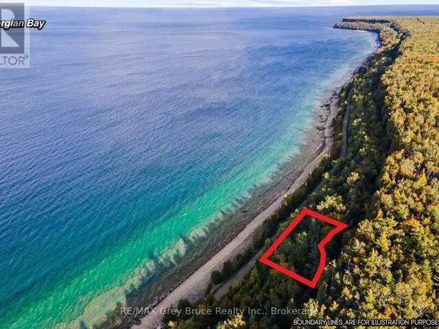 PART LOT 21 CAPE CHIN NORTH SHORE ROAD Lion's Head Ontario, N0H 1W0 - Waterfront Land For Sale