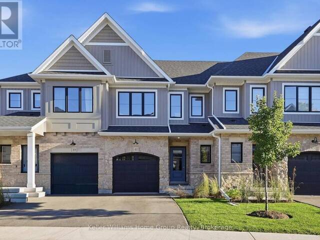 41 FIELDSTONE LANE Elora Ontario, N0B 1S0 - 3 Bedrooms Condo For Sale