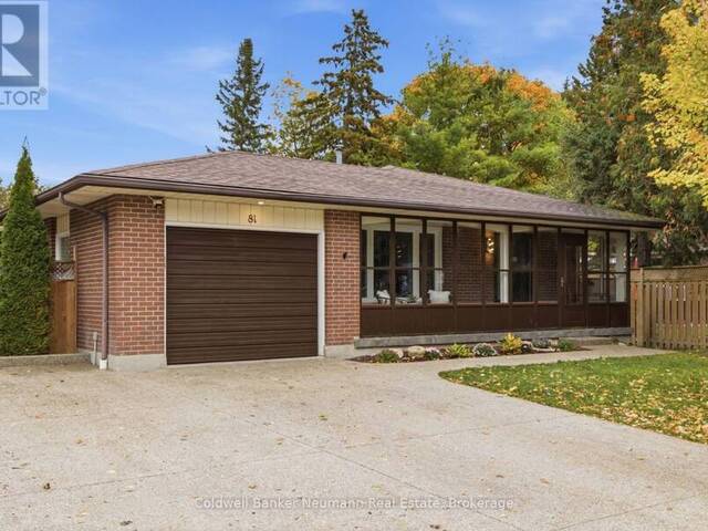 81 MARKSAM ROAD Guelph Ontario, N1H 6T1 - 5 Bedrooms Home For Sale