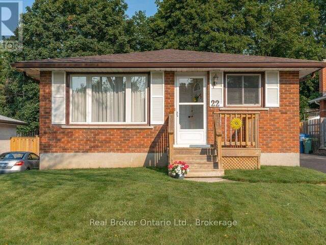 22 MOUNTFORD DRIVE Guelph Ontario, N1E 6E9 - 4 Bedrooms Home For Sale