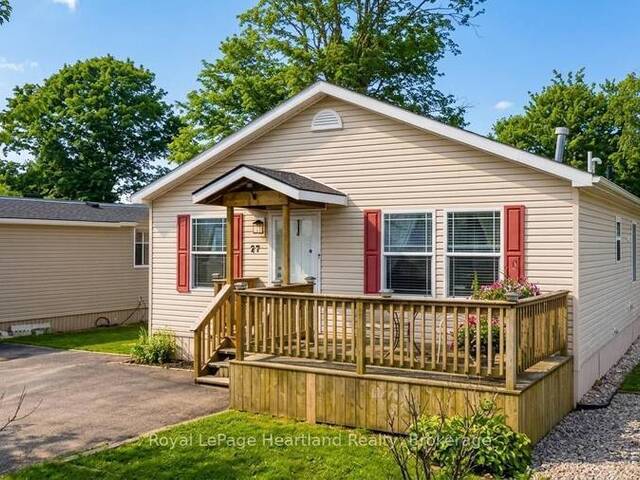 27 CHEYENNE LANE Goderich Ontario, N7A 3Y2 - 2 Bedrooms Home For Sale
