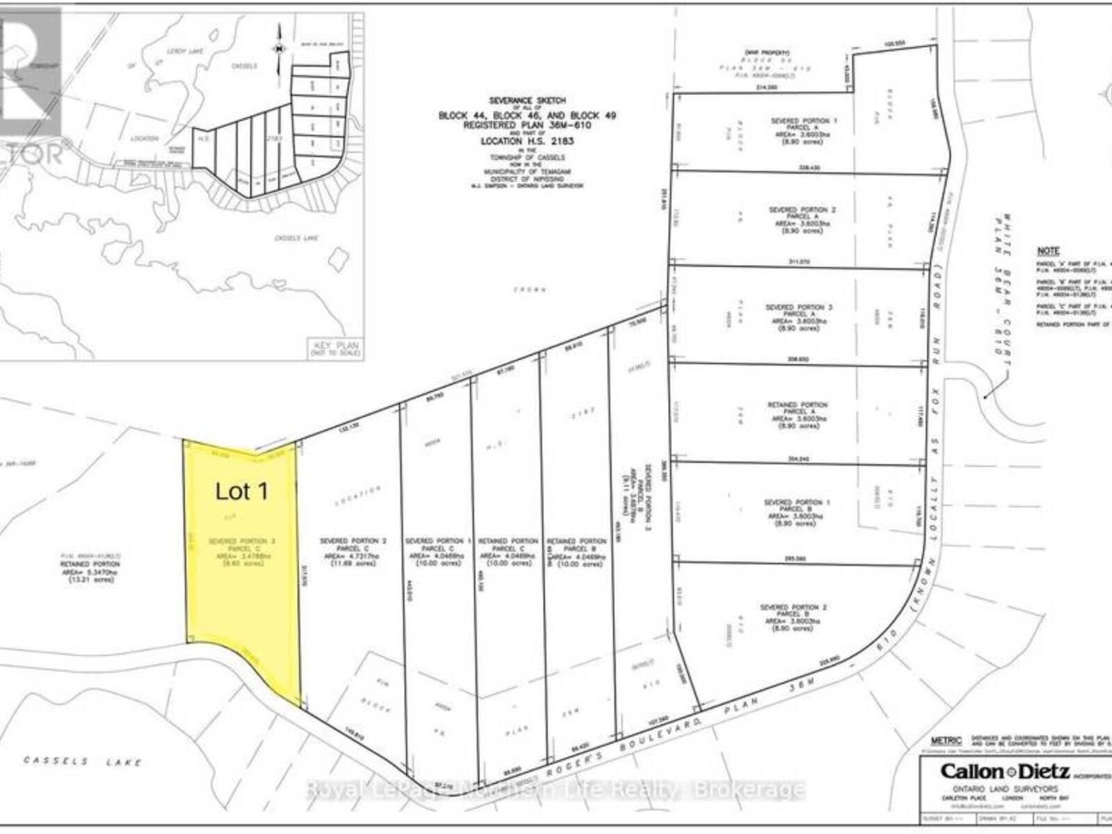 LOT 1 FOX RUN ROAD, Temagami, Ontario P0H 2H0
