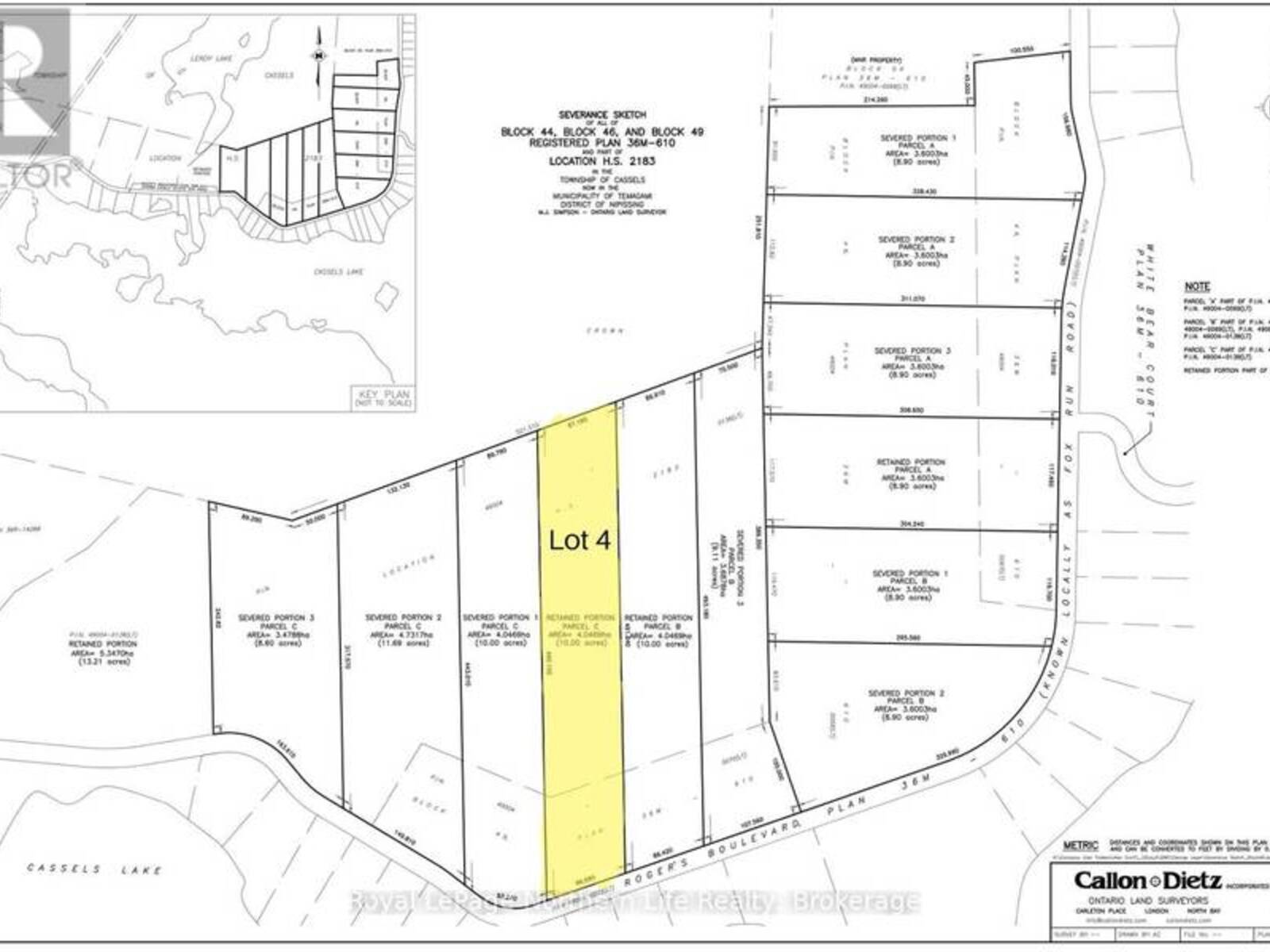 LOT 4 FOX RUN DRIVE, Temagami, Ontario P0H 2H0