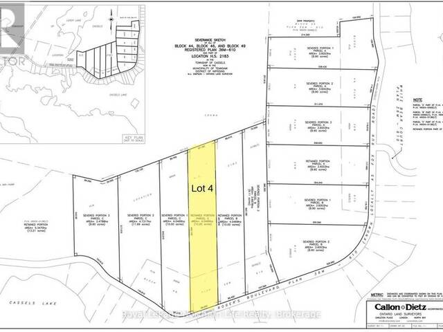 LOT 4 FOX RUN DRIVE Temagami Ontario, P0H 2H0 - Vacant Land For Sale