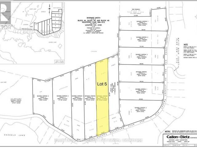 LOT 5 FOX RUN DRIVE Temagami Ontario, P0H 2H0 - Vacant Land For Sale