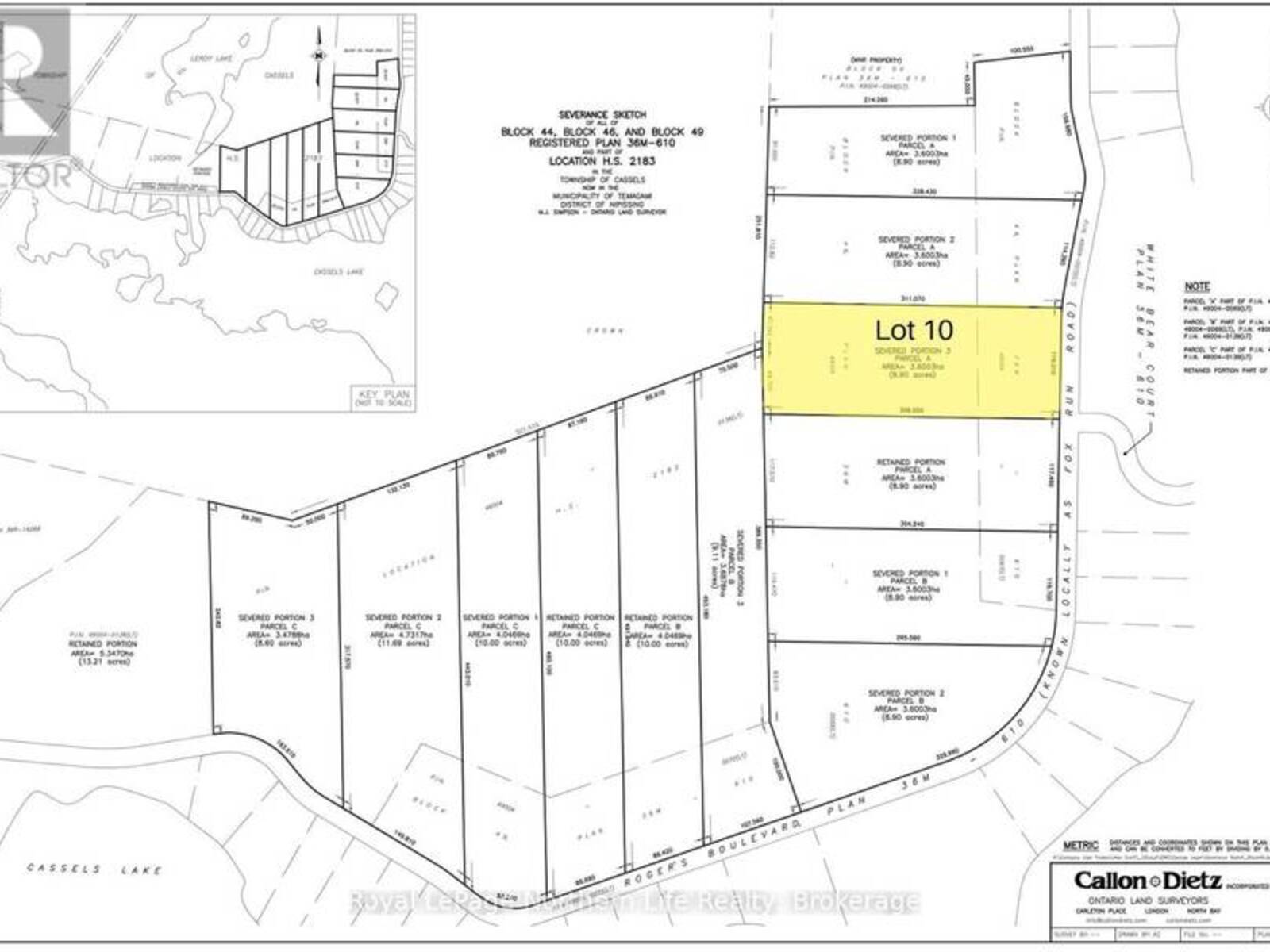 LOT 10 FOX RUN DRIVE, Temagami, Ontario P0H 2H0