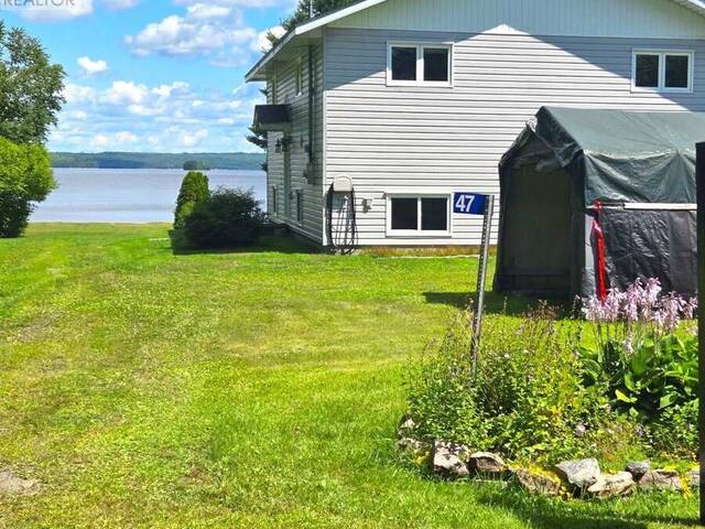 47 SANDY POINT ROAD West Nipissing Ontario, P0H 1L0 - 3 Bedrooms Waterfront Home For sale
