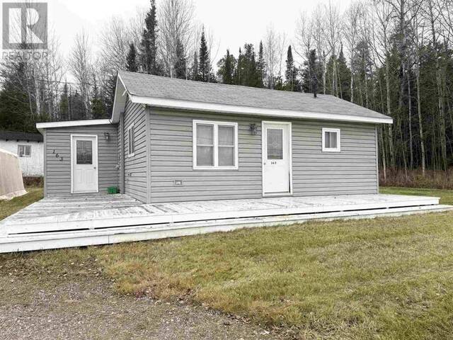 163 Highway 129 Chapleau Ontario, P0M 1K0 - 2 Bedrooms Home For Sale