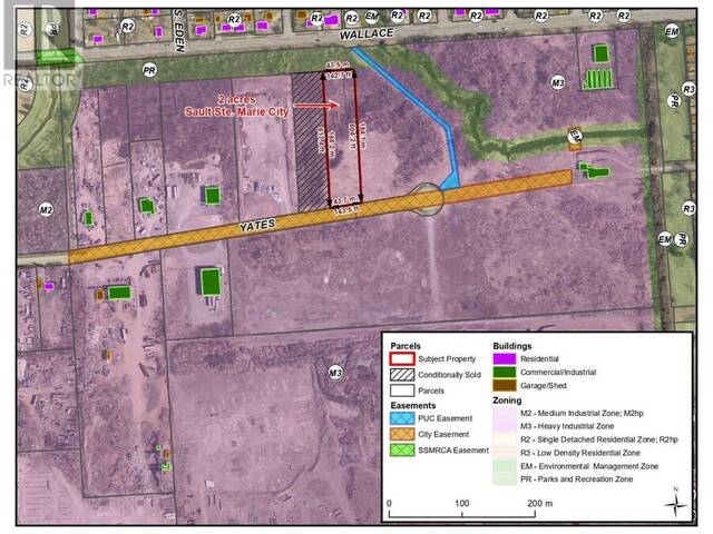 Parcel 3 Yates AVE Sault Ste. Marie Ontario, P6C 1G1 - Vacant Land For Sale