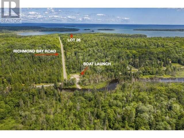 Lot 28 Richmond Bay RD|Hilton Township Hilton Ontario, P0R 1G0 - Waterfront Land For Sale