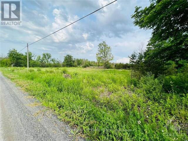 394 SCOTCH LINE ROAD Kemptville Ontario, K0G 1J0 - Vacant Land For Sale