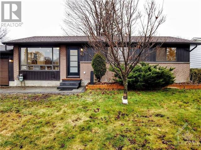 62 VIEWMOUNT DRIVE Ottawa Ontario, K2G 3C3