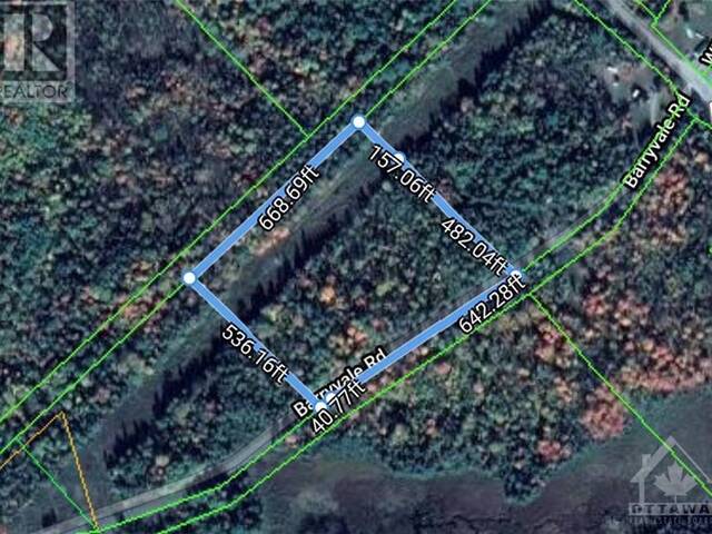 Lot 12-Con10 BARRYVALE ROAD Calabogie Ontario, K0J 1H0