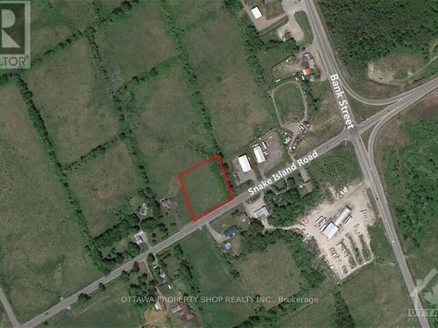 7765 SNAKE ISLAND ROAD Ottawa Ontario, K0A 2P0 - Vacant Land For Sale