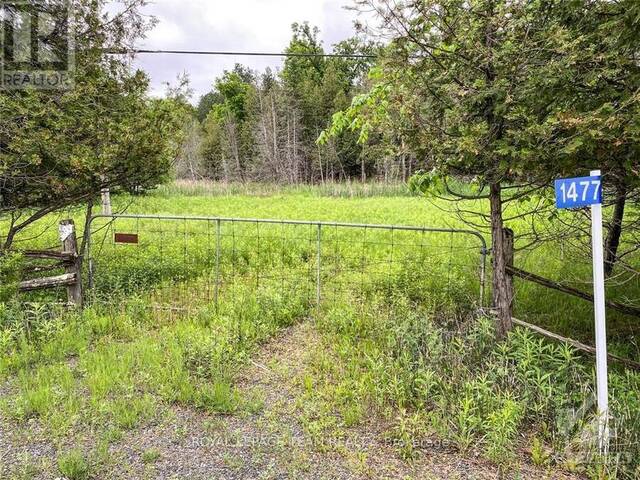 1477 WATSONS CORNERS ROAD Lanark Ontario, K0G 1K0 - Vacant Land For Sale