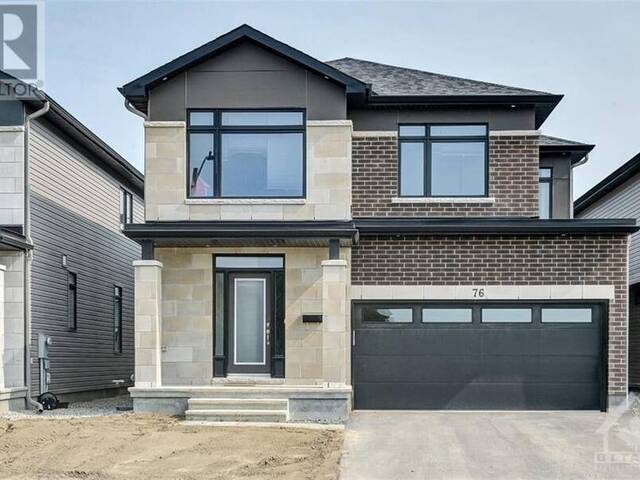 76 BIG DIPPER STREET Ottawa Ontario, K4M 0K1