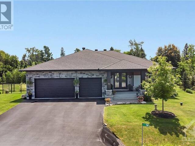 14 BEGGS COURT Ottawa Ontario, K0A 2E0