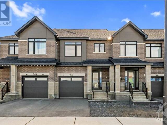 966 BRIAN GOOD AVENUE Ottawa Ontario, K4M 0R4