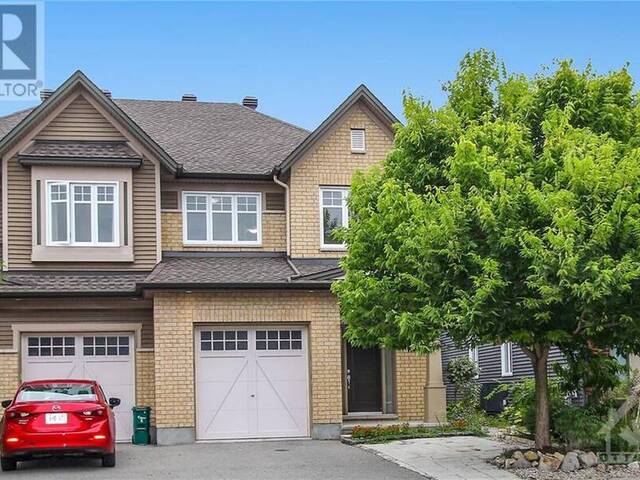 123 HIGHBURY PARK DRIVE Nepean Ontario, K2J 5Y1