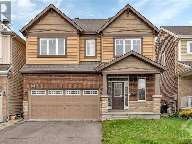 231 DES SOLDATS-RIENDEAU STREET Ottawa Ontario, K2J 5Z4