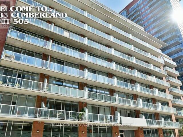 505 - 383 CUMBERLAND STREET Ottawa Ontario, K1N 1J7 - 1 Bedroom Condo For Sale