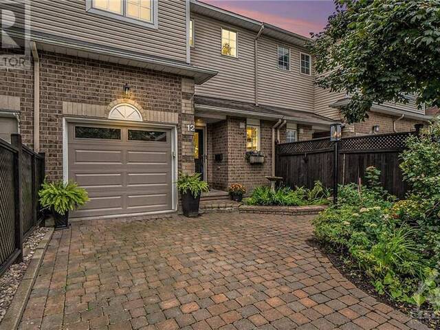 12 RIVERBANK COURT Stittsville Ontario, K2S 1V7