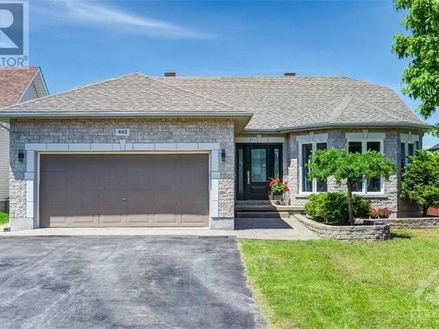 445 POTVIN AVENUE Rockland Ontario, K4K 1R5