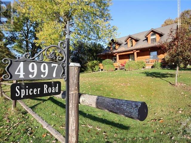 4997 SPICER ROAD Brockville Ontario, K6V 5T5