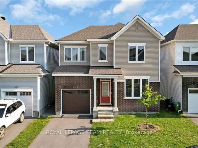 506 STURNIDAE STREET Barrhaven Ontario, K2J 6W9