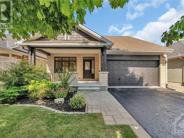 383 JACKSON STITT CIRCLE Stittsville Ontario, K2S 0C5