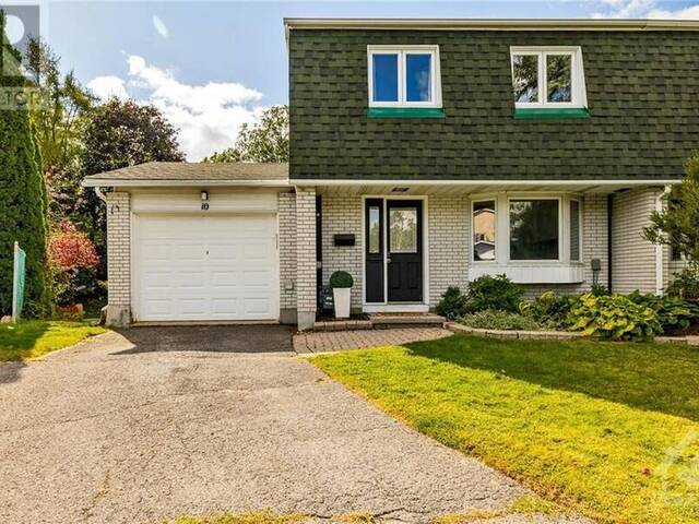 10 LINDHURST CRESCENT Ottawa Ontario, K2G 0T7